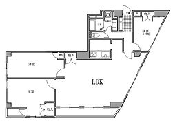アルト・T 3LDKの間取図画像