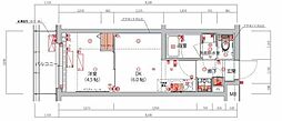 ハーモニーレジデンス新宿ザノース 1DKの間取図画像