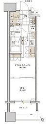 クレヴィア池袋East 1DKの間取図画像