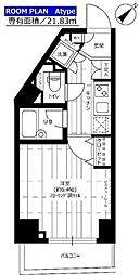 ステージファースト三軒茶屋2 1Kの間取図画像