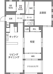 ルーネス南烏山 2LDKの間取図画像