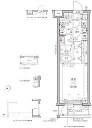 クレイシア・ヴァースクレイシアIDZ祐天寺2 1Kの間取図画像