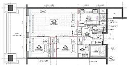 Daiwaリバーゲートレジデンス南ウィング 2LDKの間取図画像