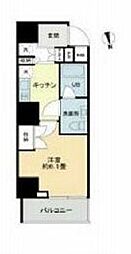 ヴィオール文京関口 1Kの間取図画像
