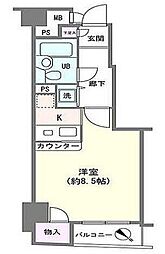 シーアイマンション本郷向丘 ワンルームの間取図画像