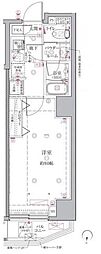 クレイシア・ヴァースクレイシアIDZ芦花公園 1Kの間取図画像