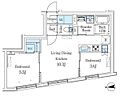 クレアティフ桜新町4階27.7万円