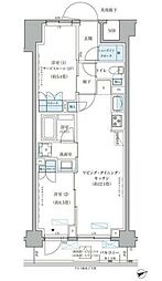 パークアクシス文京本郷 2LDKの間取図画像