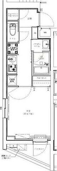 ジェノヴィア学芸大学 304｜東京都目黒区目黒本町２丁目(賃貸マンション1K・3階・25.40㎡)の写真 その2