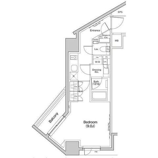 ザ・パークハビオ荏原中延プレイス ｜東京都品川区東中延１丁目(賃貸マンション1K・14階・30.82㎡)の写真 その2