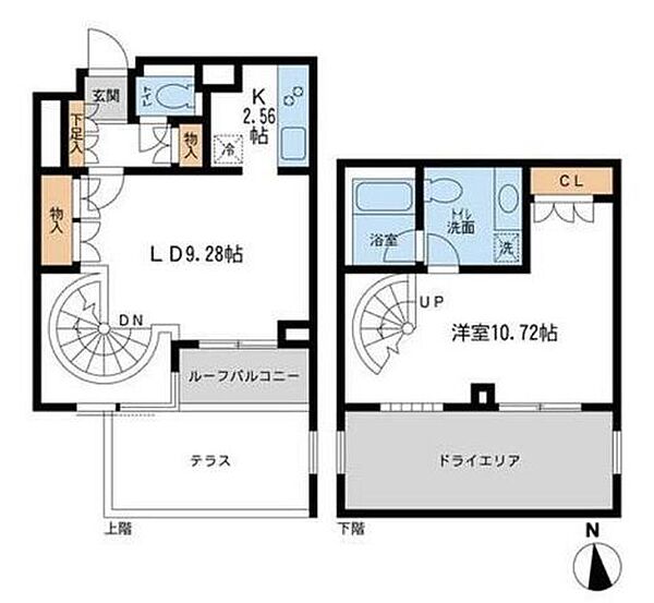 レジデンス白金コローレ 110｜東京都港区白金３丁目(賃貸マンション1LDK・1階・60.52㎡)の写真 その2