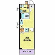 クレヴィスタ門前仲町 201 ｜ 東京都江東区永代２丁目20-11（賃貸マンション1K・2階・25.80㎡） その2