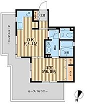 フォレシティ桜新町 503 ｜ 東京都世田谷区桜新町２丁目30-14（賃貸マンション1DK・5階・37.55㎡） その2