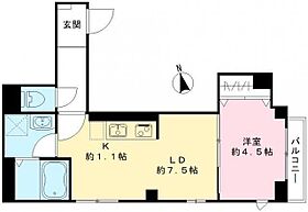 オークレール上落合 103 ｜ 東京都新宿区上落合２丁目11-15（賃貸マンション1LDK・1階・33.31㎡） その2