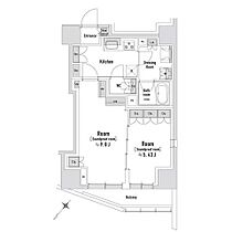 トラック八丁堀  ｜ 東京都中央区八丁堀３丁目27-1（賃貸マンション1LDK・3階・47.01㎡） その2