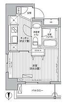 エスペランサ南麻布  ｜ 東京都港区南麻布４丁目14-5（賃貸マンション1K・8階・24.40㎡） その2