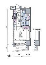 リヴシティ田町  ｜ 東京都港区芝浦４丁目12-32（賃貸マンション1K・3階・25.52㎡） その2