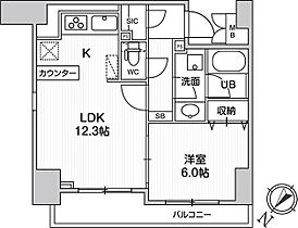 Alpha Prime日本橋EAST 402 ｜ 東京都中央区日本橋浜町２丁目49-7（賃貸マンション1LDK・4階・41.45㎡） その2