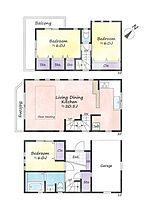 東1丁目戸建   ｜ 東京都渋谷区東１丁目16-7（賃貸一戸建3LDK・--・91.65㎡） その2