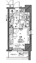 コンシェリア麻布十番 1101 ｜ 東京都港区麻布十番１丁目9-5（賃貸マンション1K・11階・20.48㎡） その2