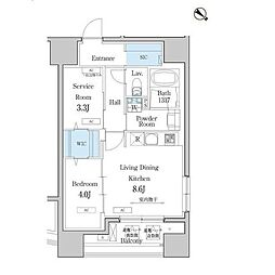 間取図画像 1SLDK
