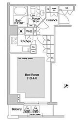 間取図画像 ワンルーム