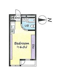 間取図画像 ワンルーム
