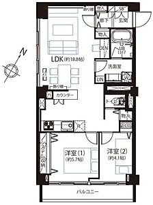 間取り：間取図