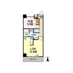 つくばエクスプレス 万博記念公園駅 徒歩4分の賃貸マンション 4階1LDKの間取り