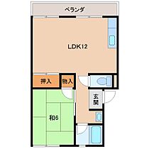 第2矢田マンション  ｜ 和歌山県和歌山市松島（賃貸マンション1LDK・4階・42.32㎡） その2