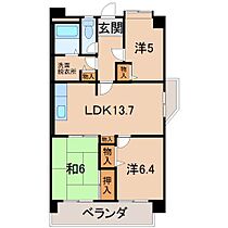 グランディール山十  ｜ 和歌山県和歌山市吹屋町3丁目（賃貸マンション3LDK・8階・70.41㎡） その2