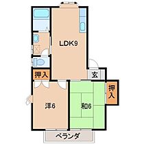 ファンシェット神前  ｜ 和歌山県和歌山市神前（賃貸アパート2LDK・2階・44.55㎡） その2