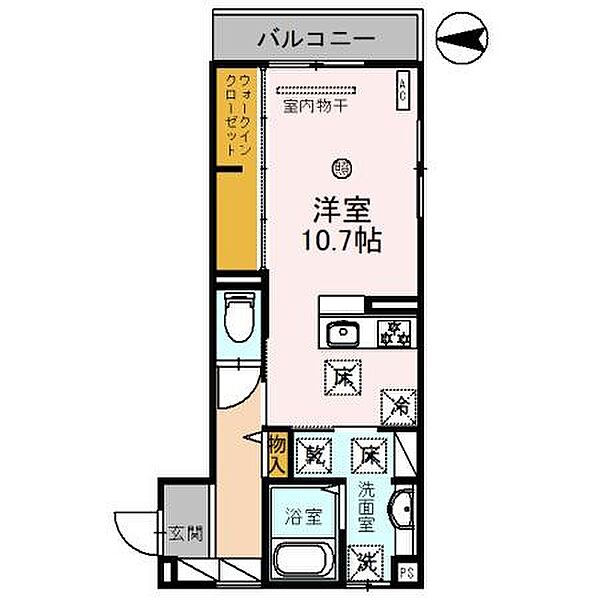 D-ROOM杉ノ馬場 ｜和歌山県和歌山市杉ノ馬場1丁目(賃貸アパート1R・1階・35.36㎡)の写真 その2