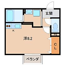 グランディールＭ  ｜ 和歌山県和歌山市東長町5丁目（賃貸アパート1R・2階・25.45㎡） その2