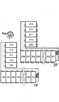 レオパレス向陽 107 ｜ 和歌山県和歌山市津秦206-1（賃貸アパート1K・1階・23.18㎡） その16