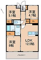 LUCRAS  ｜ 和歌山県和歌山市府中（賃貸マンション3LDK・3階・61.26㎡） その2