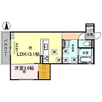 D-ROOM W・H  ｜ 和歌山県和歌山市今福5丁目（賃貸アパート1LDK・1階・44.53㎡） その2