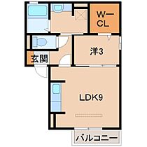 グレイスコート  ｜ 和歌山県和歌山市中之島（賃貸アパート1LDK・2階・35.39㎡） その2