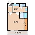 西マンション4階3.8万円