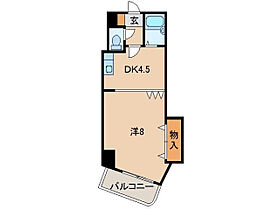 ラ・フェ・ド・メール  ｜ 和歌山県和歌山市雑賀屋町（賃貸マンション1DK・6階・29.10㎡） その2