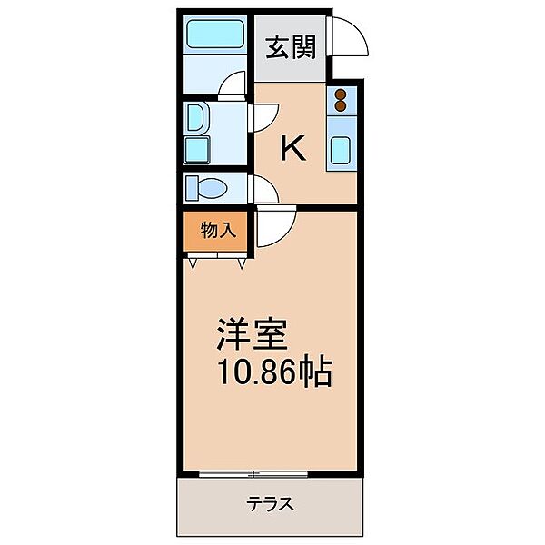 フジパレス小松原 ｜和歌山県和歌山市小松原5丁目(賃貸アパート1K・1階・30.26㎡)の写真 その2