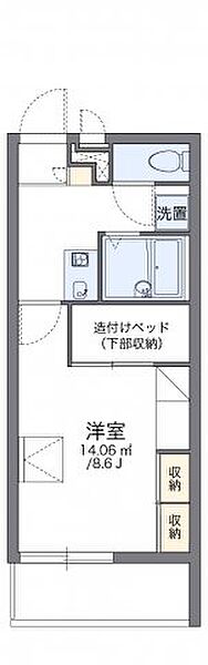 レオパレス北新 102｜和歌山県和歌山市北新戎ノ丁(賃貸マンション1K・1階・23.18㎡)の写真 その2