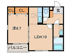 和歌山県和歌山市西高松2丁目（賃貸アパート1LDK・1階・41.92㎡） その2