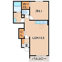 和歌山県和歌山市山口西（賃貸アパート1LDK・1階・44.70㎡） その2