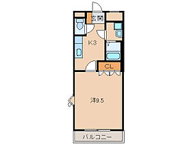 和歌山県和歌山市六十谷（賃貸アパート1K・2階・30.96㎡） その2