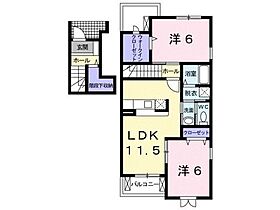 こうやリバーサイドヒルズII番館  ｜ 和歌山県橋本市神野々（賃貸アパート2LDK・2階・60.17㎡） その2