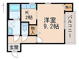 クラウンハイツ和歌浦東  ｜ 和歌山県和歌山市和歌浦東2丁目（賃貸アパート1K・2階・33.90㎡） その2