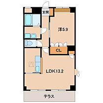 コンフォース21  ｜ 和歌山県和歌山市田尻（賃貸マンション1LDK・1階・45.63㎡） その2