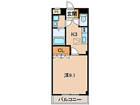 アルタイル  ｜ 和歌山県和歌山市栄谷（賃貸アパート1K・1階・30.96㎡） その2