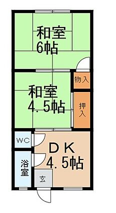 コーポ吉田_間取り_0